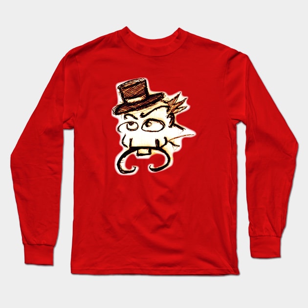 CHINESE MAD HATTER Long Sleeve T-Shirt by haegifrq